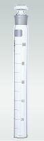 店内全品ポイント5倍★要エントリー★共栓比色管50mL 24×250 白目盛付 10入 008480-50250A|Shop de clinic店