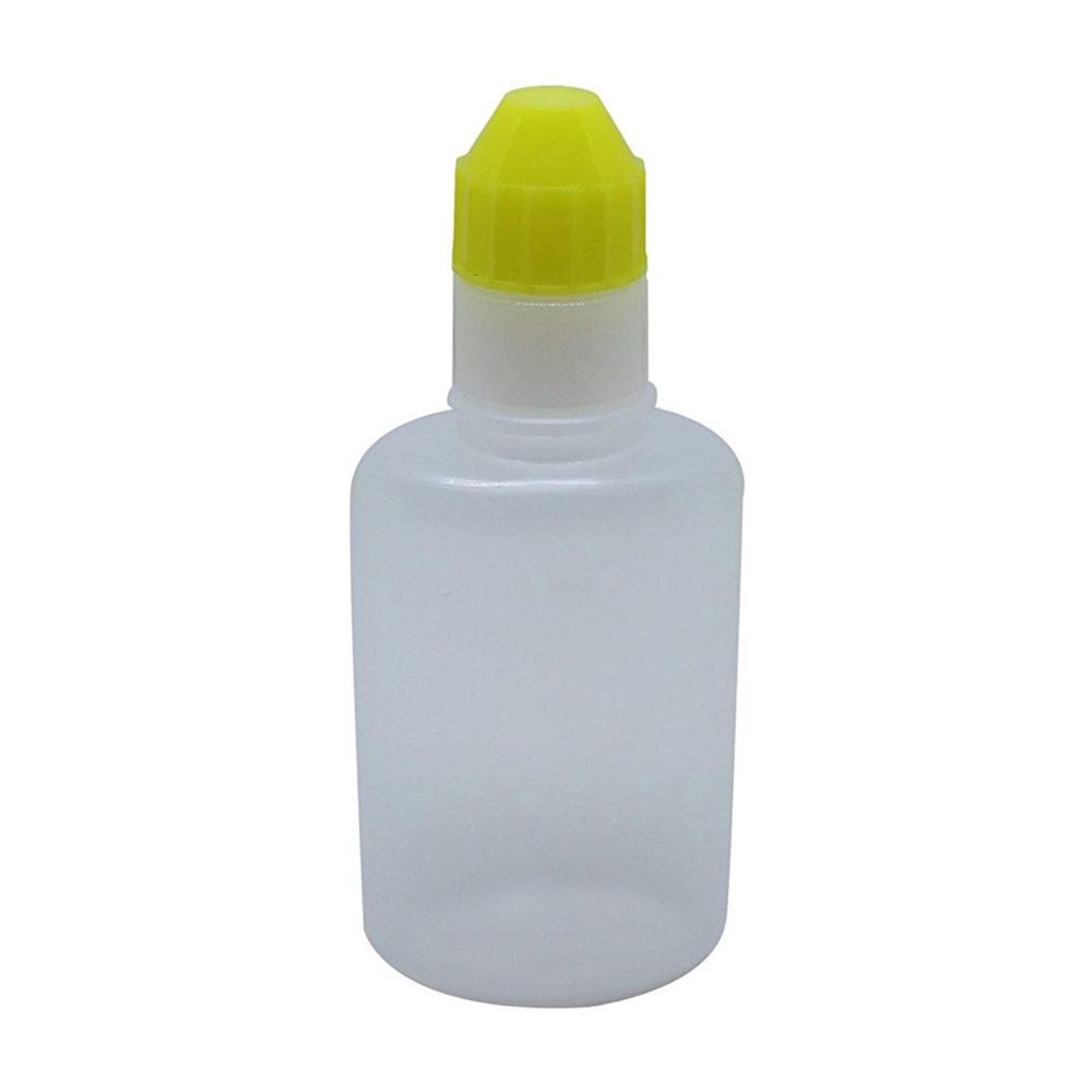 点滴容器フレッシュ（未滅菌） キャップ：黄 60CC（100ポンイリ） 1袋 エムアイケミカル 08-3025-0904