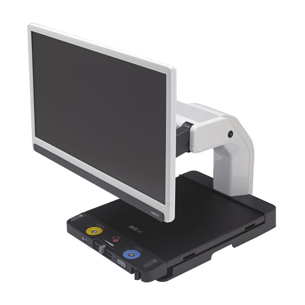 据置型拡大読書器 NVS-X1 1台 ナイツ 24-4046-00 身体測定器・医療計測