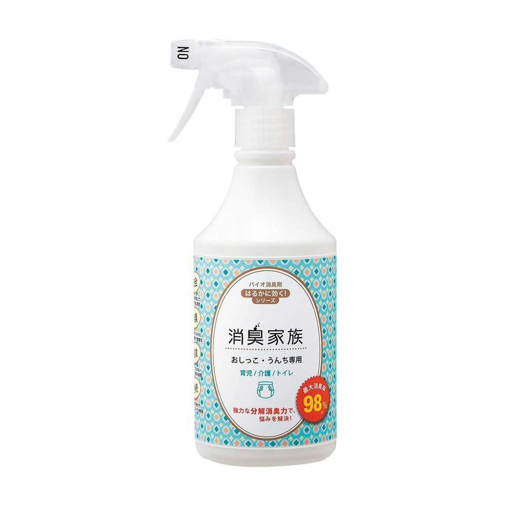 【ケース販売】消臭家族　おしっこ・うんち専用 500ML 12コ