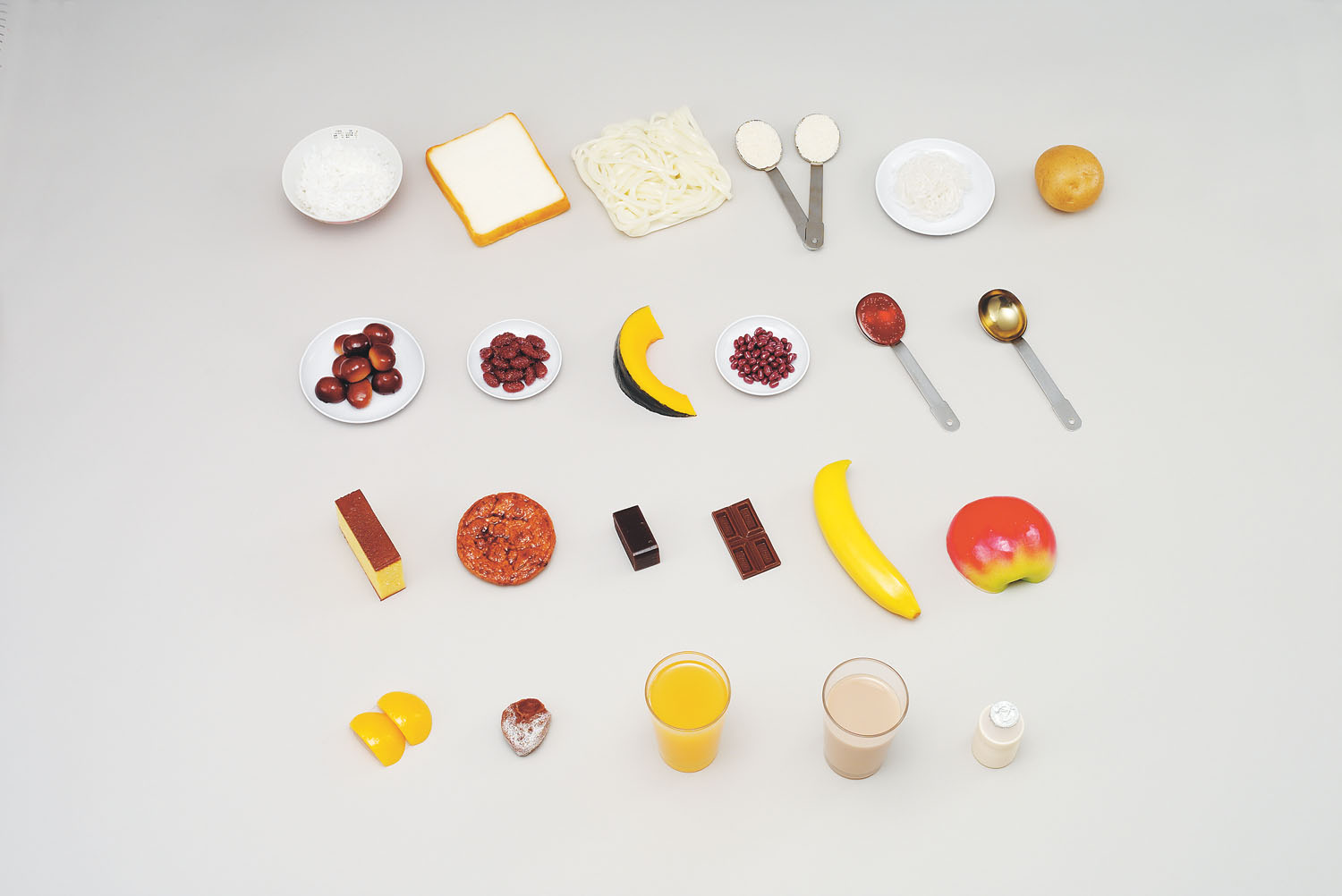 店内全品ポイント5倍★要エントリー★フードモデル 糖質の多い食品 40(ｼﾞｼｬｸｱﾘ)｜Shop de clinic店