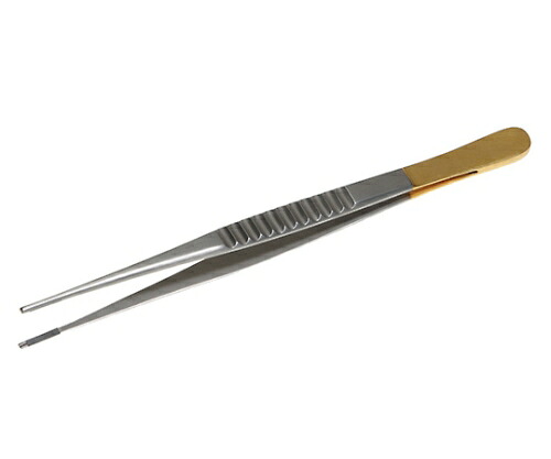 店内全品ポイント5倍★要エントリー★T/Cドベイキー有鈎ピンセット A980-150X(15CM/1.5MM|Shop de clinic店