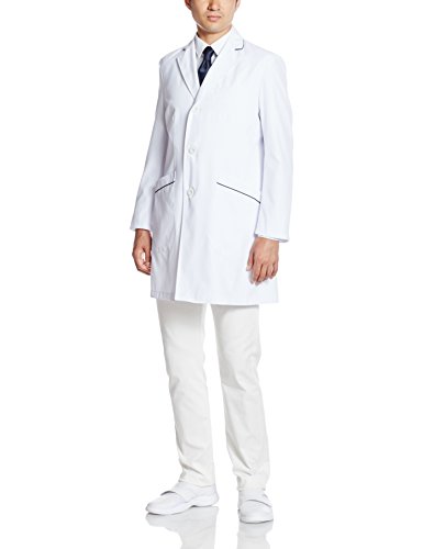(ミズノ) MIZUNOドクターコート（男性用） MZ-0108-C1(ﾎﾜｲﾄ)Ｍ｜Shop de clinic店
