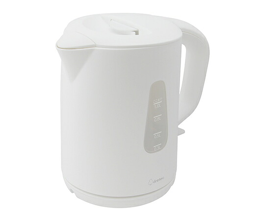 店内全品ポイント5倍★要エントリー★【ケース販売】電気ケトル(ルイボス)1.0L PO-354WT(ホワイト) 12コ|Shop de clinic店