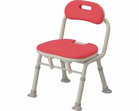 ※○ｺﾝﾊﾟｸﾄ折ﾘﾀﾀﾐｼｬﾜｰﾍﾞﾝﾁ IC背付 ﾚｯﾄﾞ 536-362 アロン化成
