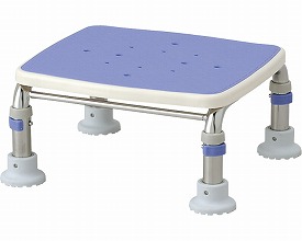 ○ｽﾃﾝﾚｽ製浴槽台R ﾐﾆ 10 ﾌﾞﾙｰ 536-461 アロン化成
