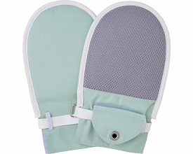 ﾌﾄﾞｰてぶくろNo.5 L(2枚入) ﾌﾞﾙｰ 105810 竹虎