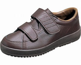 店内全品ポイント5倍★要エントリー★Vステップ03 1足 25.0cm ブラウン 3 ムーンスター 介護シューズ/リハビリシューズ|Shop de clinic店