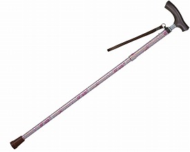 テイコブ折リ伸縮ステッキ首細サクラピンク｜Shop de clinic店