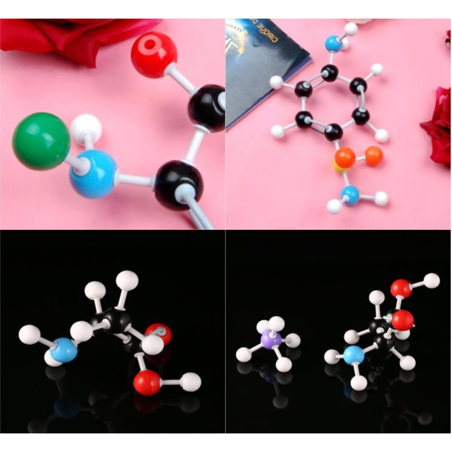 楽天市場 分子構造模型 分子モデルセット有機と無機化学 学生学習用 教育用 240pcs Shop Delicious 楽天市場店