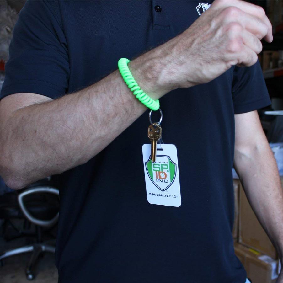 【楽天市場】コイルブレスレット キーホルダー 5色 50個セット キーリング DELICIOUS 楽天市場店