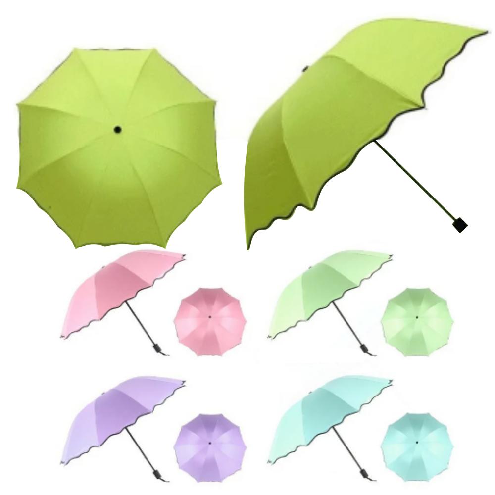 楽天市場 折りたたみ傘 晴雨兼用 Uvカット紫外線対策 日傘 濡れると花柄が浮かぶ 雨具 軽量 Shop Delicious 楽天市場店