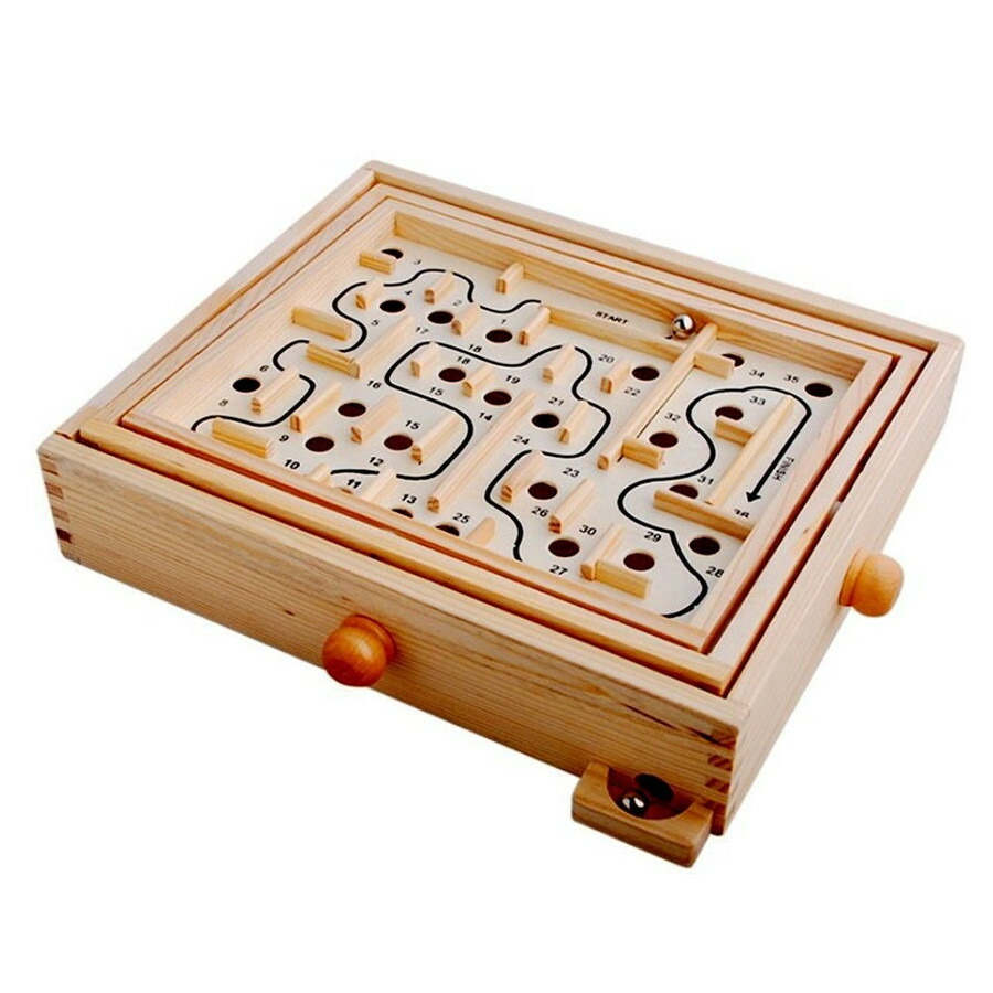 楽天市場 人気の迷路ゲーム ぐるぐる迷宮 木のおもちゃ 新感覚バランスゲーム 子供 キッズ 知育玩具 Shop Delicious 楽天市場店