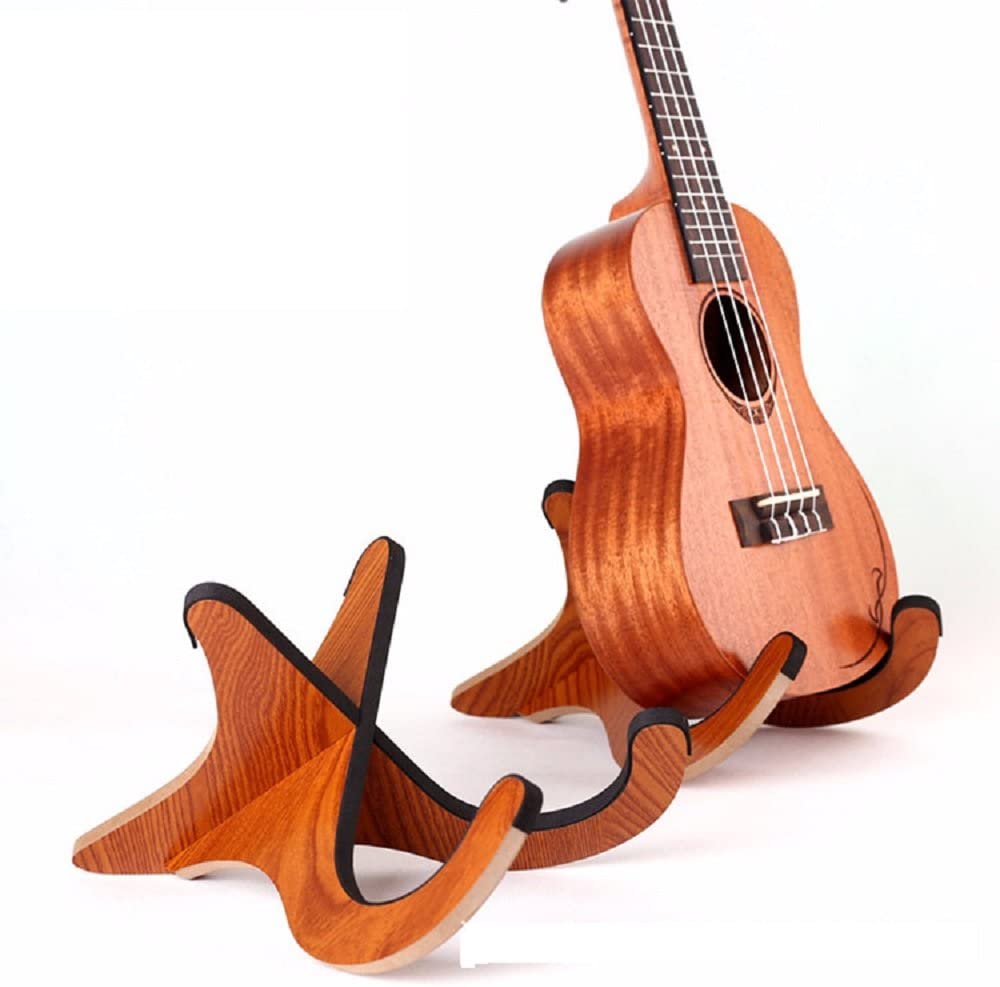 ♪三線・ウクレレ　木製楽器スタンド　正面向き　ハンドメイド♪ 61BnUZqwqvL._AC_SY200_QL15_.jpg