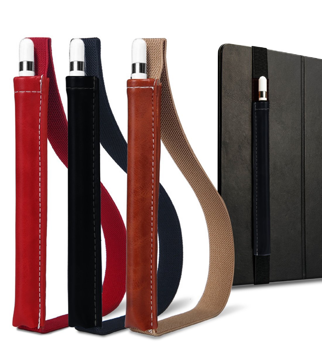 楽天市場】Apple純正 Apple Pencil レザーケース レッド MR552FE/A 本