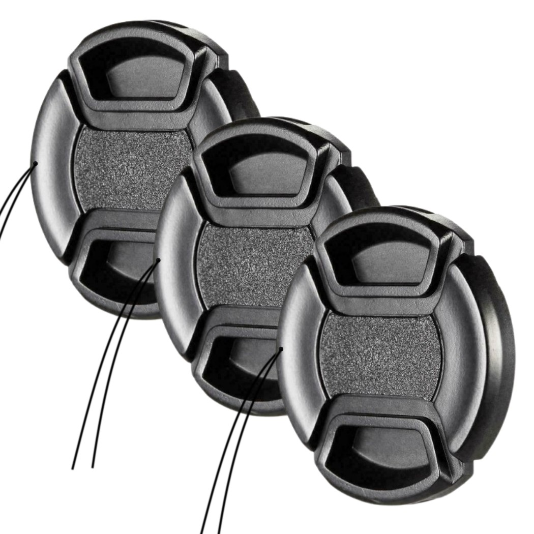 楽天市場】【送料無料】XSAJU カメラ レンズキャップ 58mm 3個セット