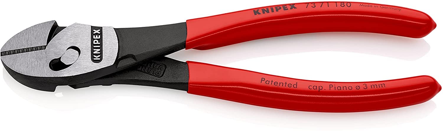 クニペックス KNIPEX ツインフォースニッパー 180粍 7371180
