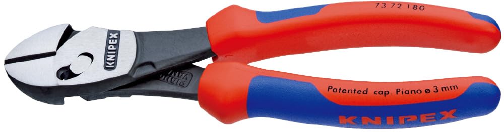 KNIPEX クニペックス TwinForceツインフォース ニッパー 全長180粍 コンフォートハンドル 7372-180