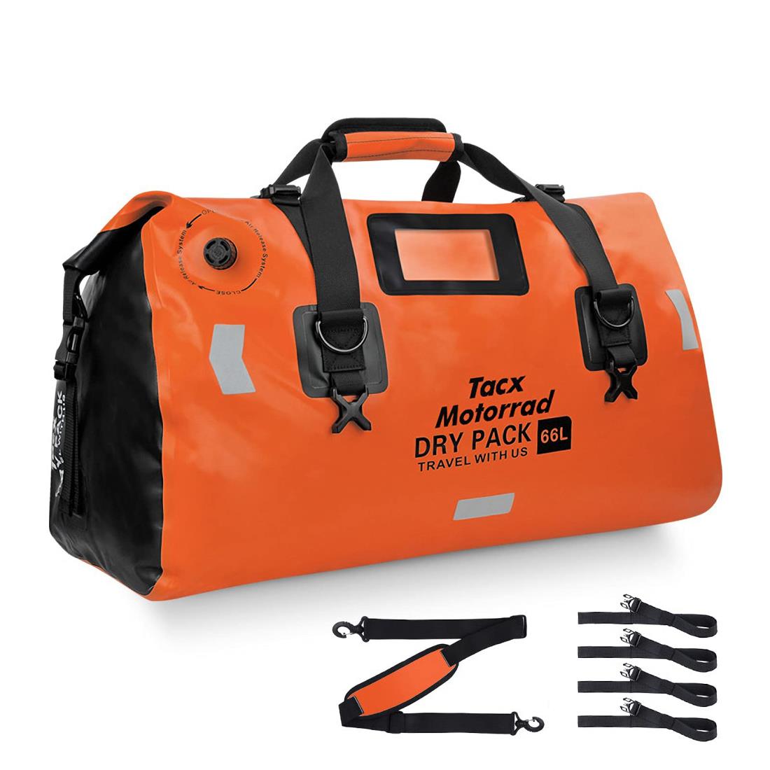 楽天市場】cx ツーリングバッグ バイク シートバッグ 防水バックバッグ