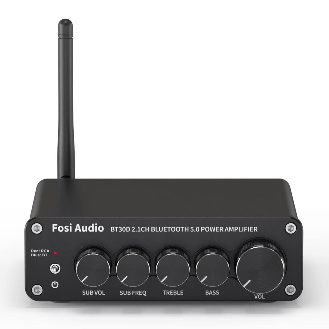 Fosi Audio BT20A TPA3116 パワーアンプ Amazon.com: Fosi Audio BT20A Bluetooth Stereo Amplifier, 2