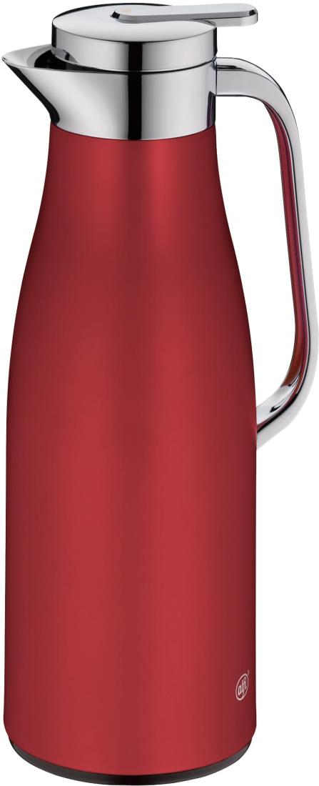 alfi アルフィ ステンレス鋼製卓上用ポット FARBE (ファルベ) 1.0L メディテレイニアンレッドマット AFTH-1000S MRM