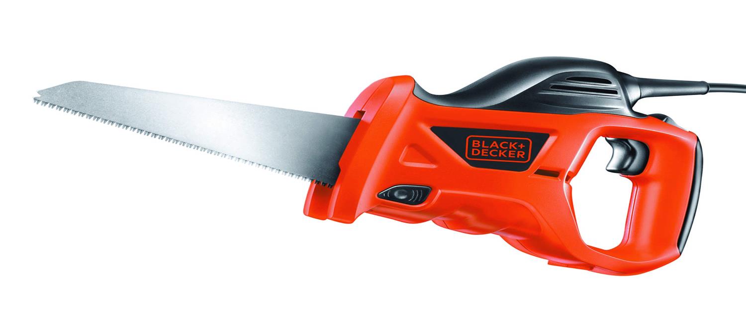 ブラックアンドデッカー(BLACK+DECKER) コード式 ノコギリ DIY 電動工具 切断工具 木工 金工 切断 軽量 コンパクト 400W KS8880ECN