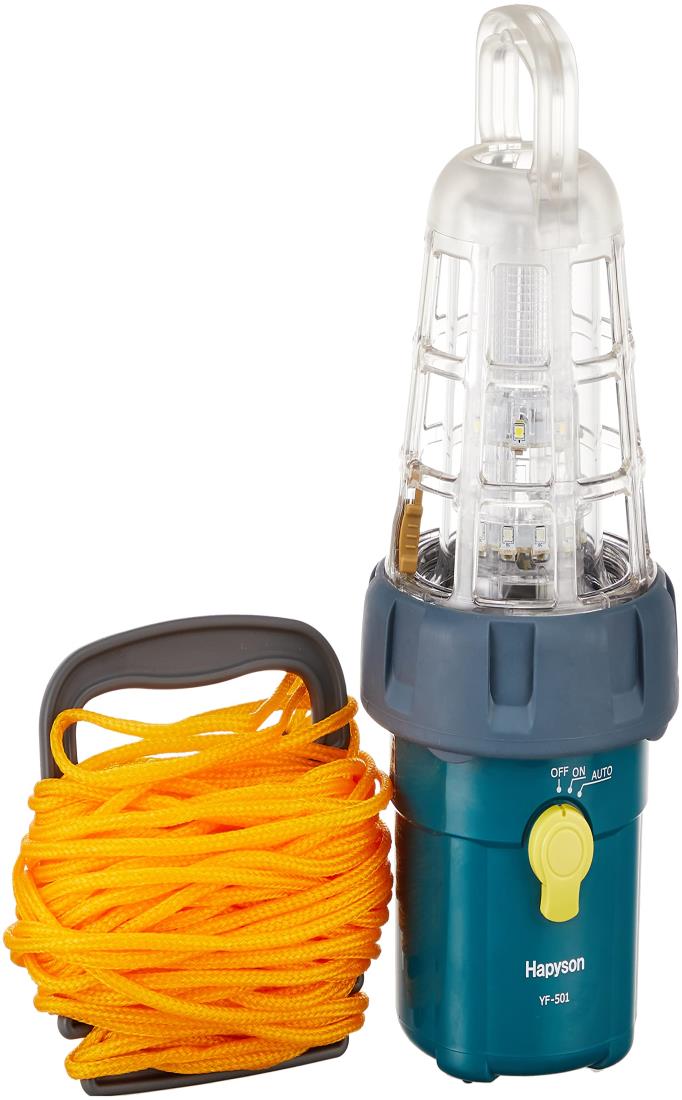 Hapyson YF-500 LED集魚灯　30mロープ付き　美品✨ Hapyson YF-500 LED集魚灯 30mロープ付き 美品✨ Amazon.co.jp