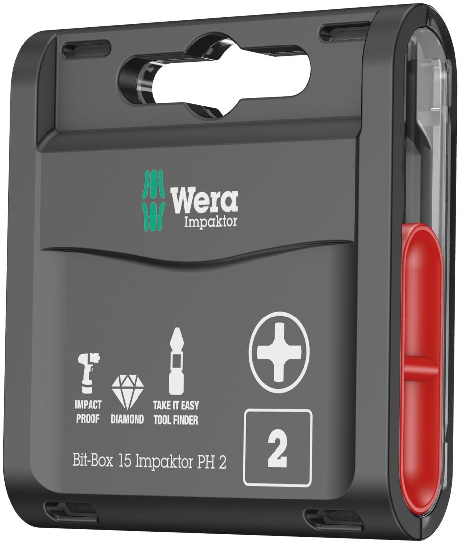 Wera(ヴェラ) 851/1 インパクター ダイヤモンドビットボックスセット PH2 1 057752