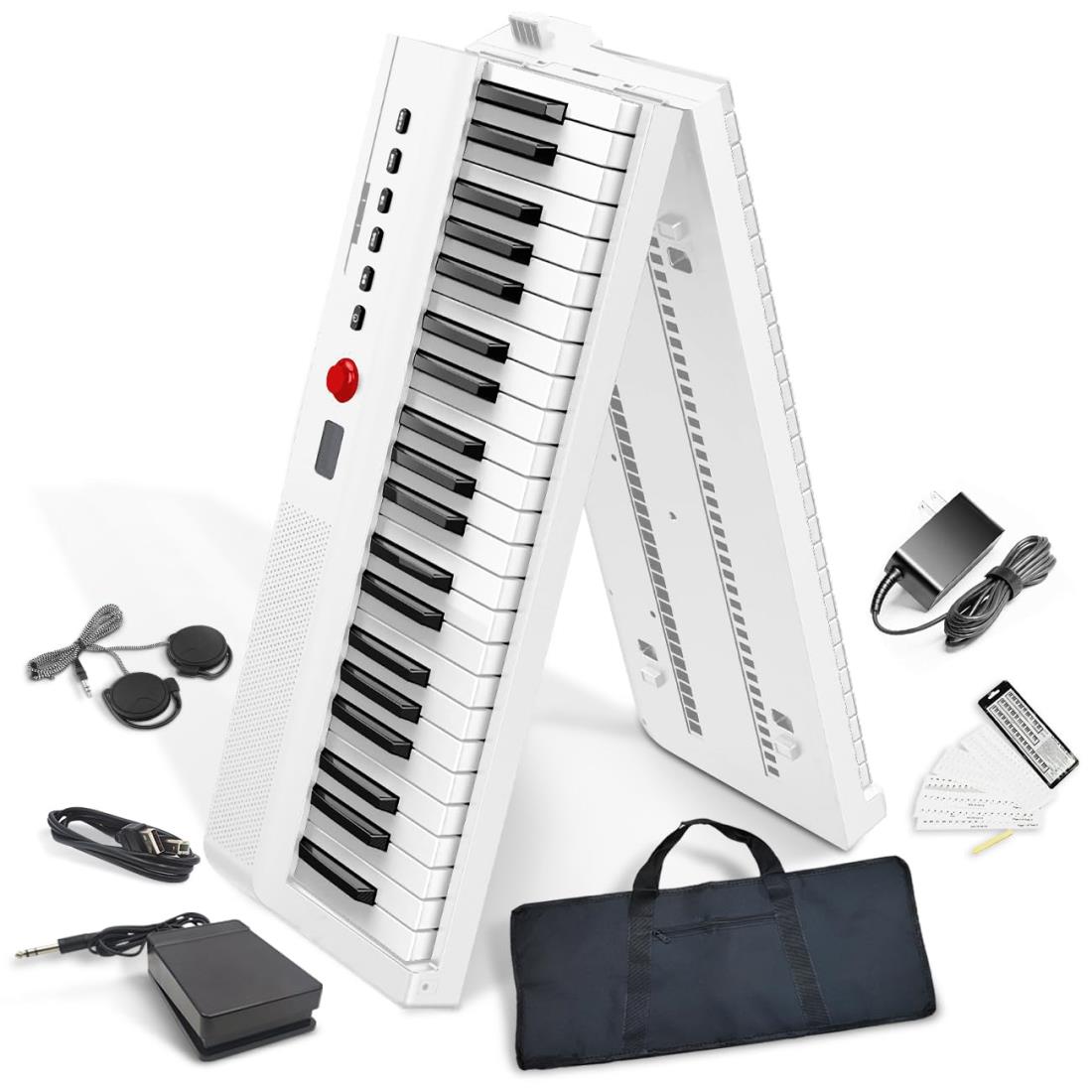 楽天市場】折り畳み ポータブル キーボード・MIDIキーボード