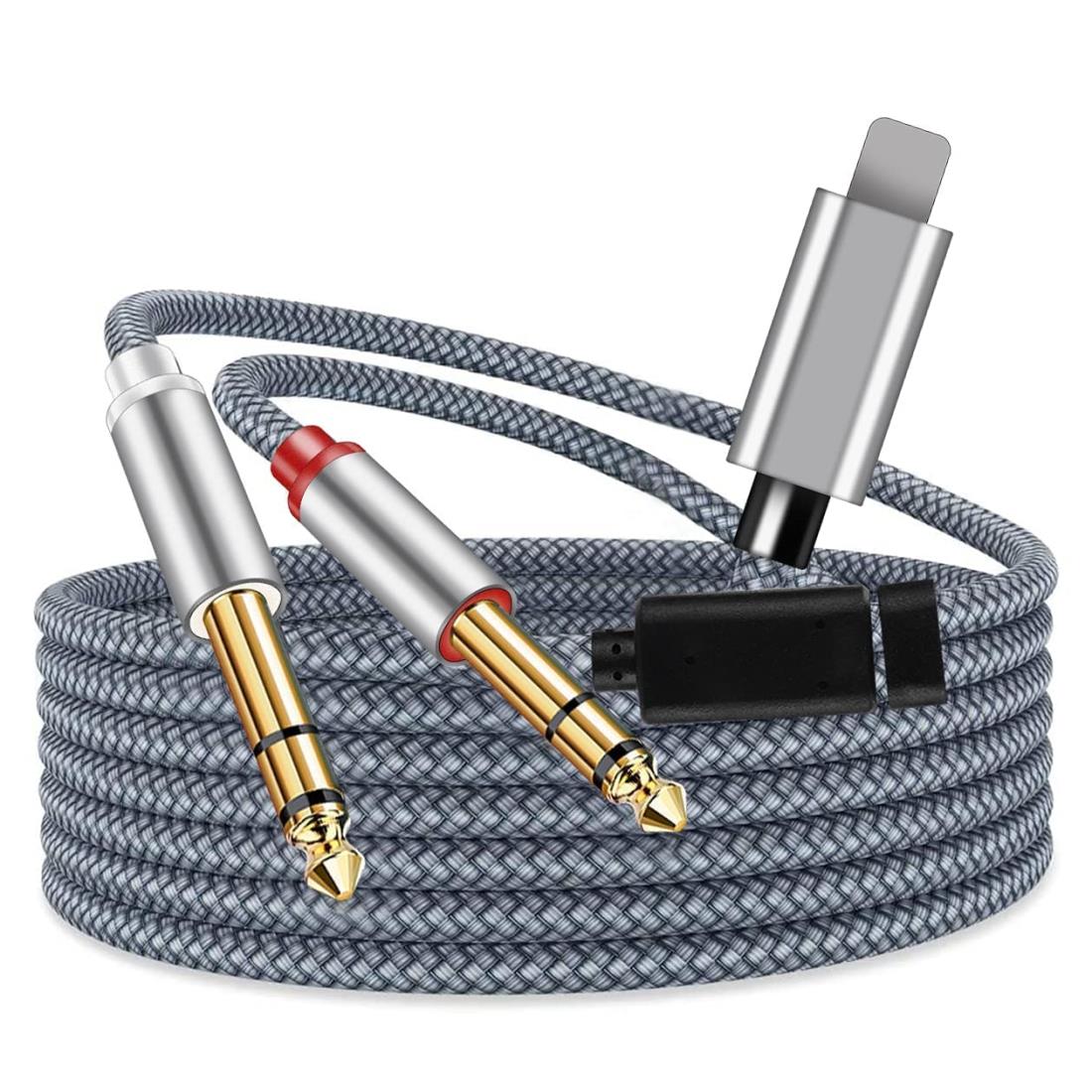 楽天市場】USB to 6.35mm ステレオ標準プラグケーブル USB - 6.35mm