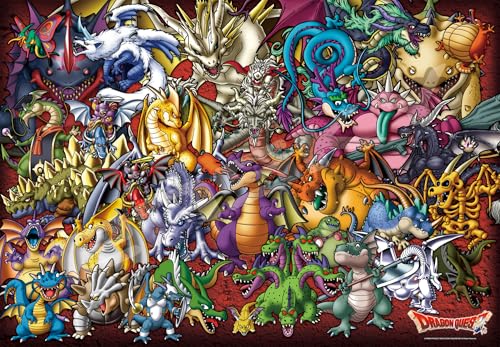 楽天市場】ジグソーパズル 1000ピース ドラゴンクエスト スライムたち