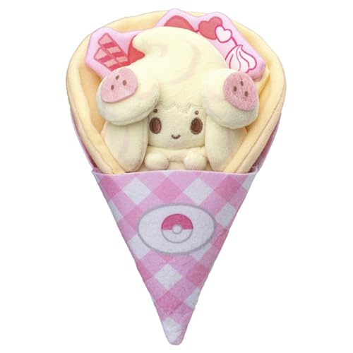 ポケットモンスター ポケモン ポケピース くるくるクレープぬいぐるみ マホイップ 送料無料
