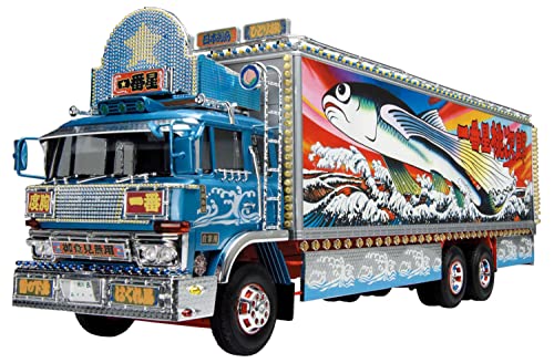青島文化教材社 1/32 トラック野郎シリーズ No.2 一番星 熱風5000キロ プラモデル 送料無料
