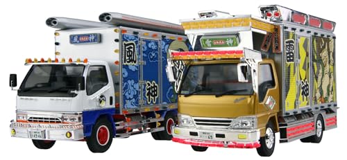 青島文化教材社 1/32 ザ・デコトラシリーズ No.3 風神☆雷神 プラモデル 送料無料
