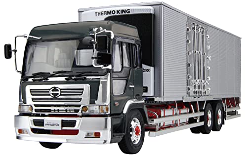 青島文化教材社 1/32 ヘビーフレイトシリーズ No.2 日野 プロフィアテラヴィFR ハイスター 短尺冷凍バン&サーモキング プラモ 送料無料