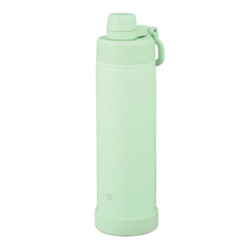 象印 水筒 0.75L 【素早く水分補給】 食洗機対応 シームレスせん 洗う点数3点のみ ハンドルつき 保冷 クールボトル ライトグリー 送料無料
