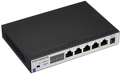 アイ・オー・データ I-O DATA 5ポートスイッチングハブ 2.5Gbps相応う 金属元素筐体 気違い受け答え・静音心積もり 繰り返しさがし当てる役立つこと 土 貨物輸送無料