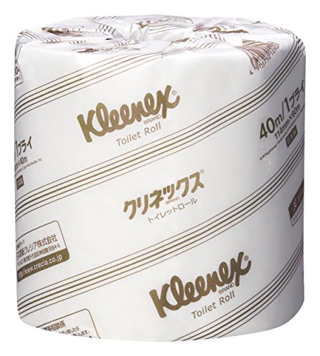 【ケース販売】 業務用 クレシア クリネックス トイレットロール 40m ダブル (100%バージンパルプ やわらかな肌ざわりのプレミア 送料無料|ショップflora店