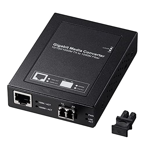 サンワサプライ 光メディアコンバータ(ギガビット、マルチモード) LAN-EC212RL 送料無料