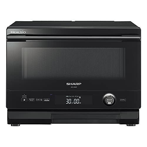 シャープ ヘルシオ 無線LAN機能対応 コンパクトタイプ 22L 1段調理 AX-UA20-B ブラック 送料無料｜ショップflora店