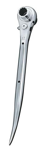 ＲＷ－１７２１Ｃ ラチェットレンチ １７×２１ 曲がり 送料無料