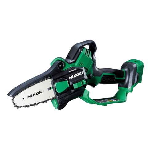 HiKOKI(ハイコーキ) 18V 充電式 ハンディ チェーンソー ミニチェンソー CS1810DD ガイドバー100mm 蓄電池・充電 送料無料｜ショップflora店
