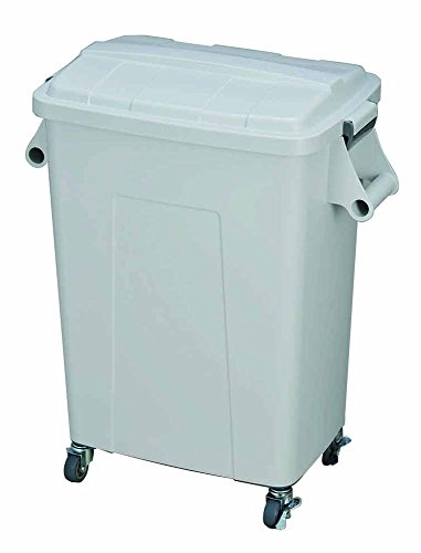 トンボ 紙くずかご 45L 日本製 キャスター付 御厨子所用 御役目用 薄墨色 ダストペール 新輝合成 45型 貨物輸送無料
