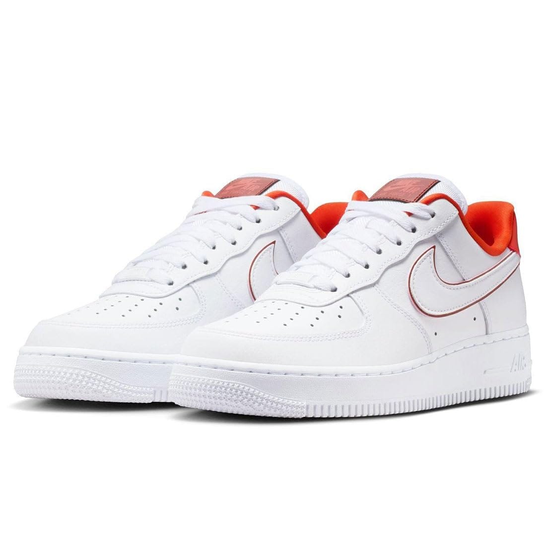 [ナイキ] エア湖 フォース 1 \u002707 W AIR FORCE 1 \u002707 白いこと/オレンジ色 IO4226-101