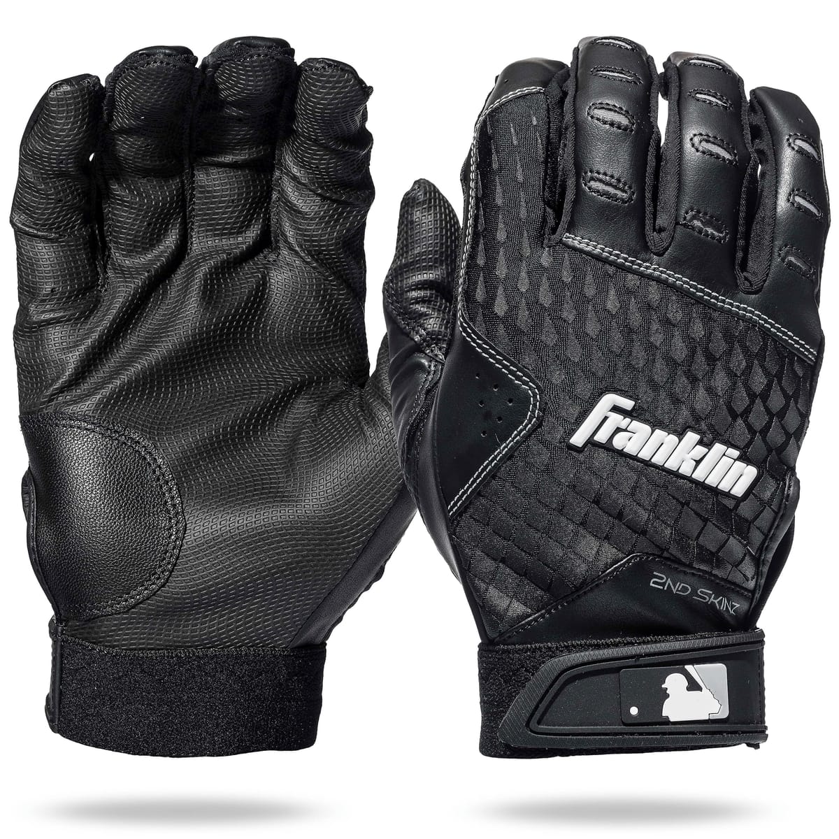 Franklin 2nd-skinz 打撃地球儀 YOUTH BLACK/BLACK Size-M