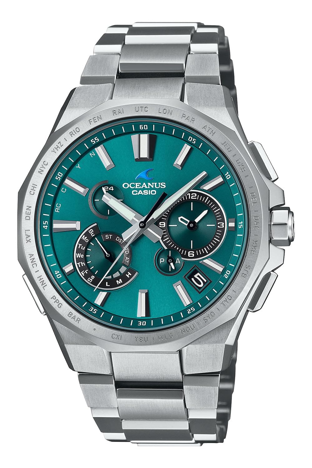 [カシオ] ウオッチ オシアナス 【国内定め事品】 日本製 OCEANUS 20th Anniversary Model CLASSIC LINE 領域押さえる500本 Bluetooth 積み上げる 電磁波ソーラー サファイア硝子 OCW-T6000SG-2AJR