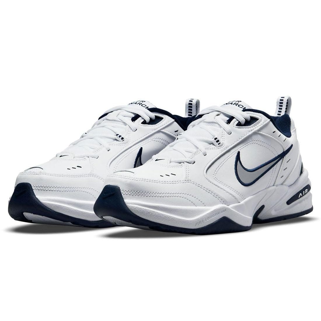 [ナイキ] エア湖 モナーク 4 AIR MONARCH IV 白いこと/メタリックシルバー/ミッドナイトネイビー 416355-102