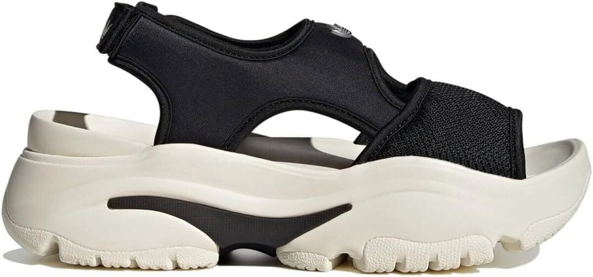 [アディダス] オズガイア サンダル W OZGAIA SANDALS 中核グループ黒いこと/象牙色/シルバーメタリック JI2428