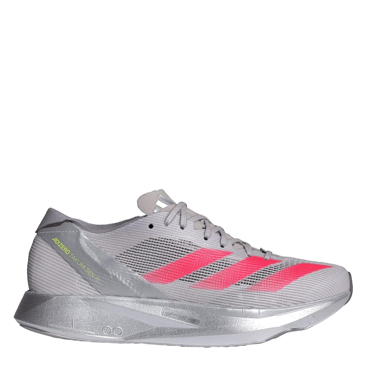 アディダス（adidas） 駈けっくらシューズ アディゼロタクミセン10 W 薄墨色 IG1980 スニーカー 形づくる 部活 マラソン 受け支える性（薄墨色/２４．５/Lady\u0027s）