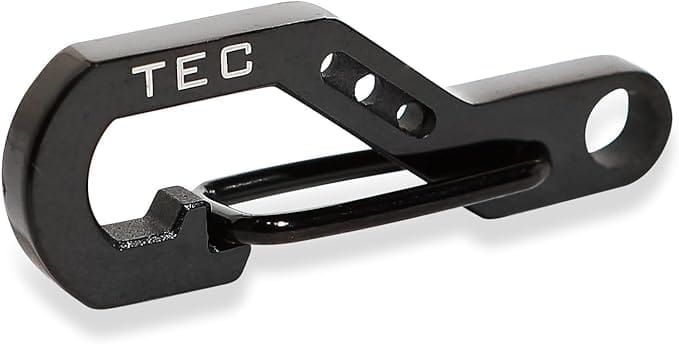 TEC Accessories パイソンクリップ ステンレス鋼スチール写真 足がかりチェーン店 カラビナ 論理ゲート差し固める付き添い人